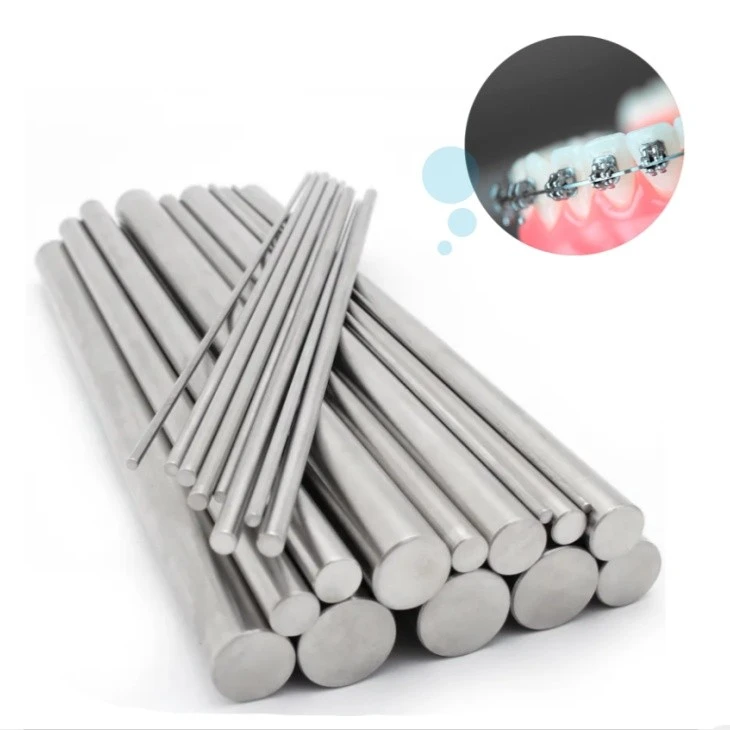 ASTM F13667 TC4 Ti rods for dental bases Abutment  Bridge